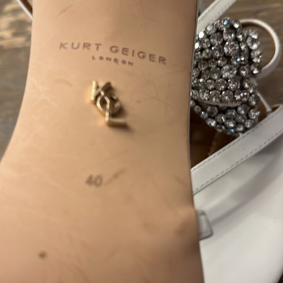 Kurt Geiger London Bromley Bow Ankle Strap Sandal size 40 - Picture 5 of 5